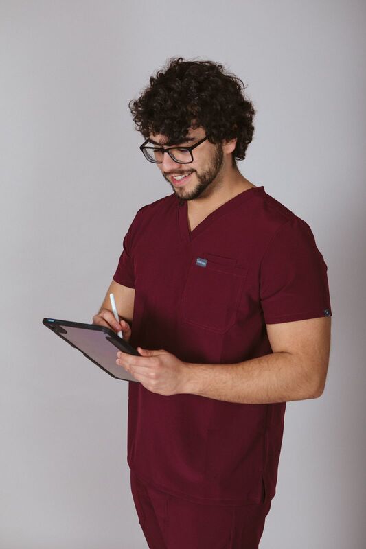 Uniformes médicos jogger para hombre